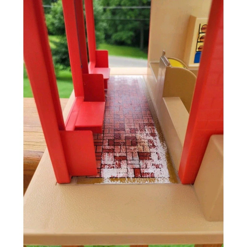 McDonald's Vintage 1974 Playskool Familiar Places Play Set - Restaurant ONLY